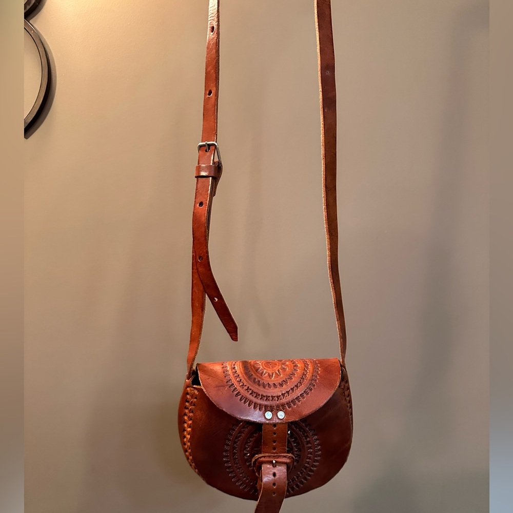 Authentic Leather Moroccan Purse!